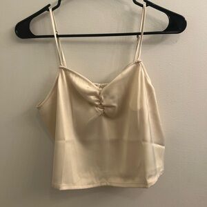 BP. Satin crop tank worn once